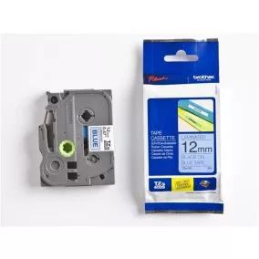   Feliratozógép szalag, 12 mm x 8 m, BROTHER, "TZe-531"kék-fekete