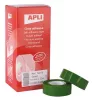 Ragasztószalag, 19 mm x 33 m, APLI, zöld