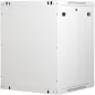   Rack szekrény, fali, 19", 15U, lapraszerelt, LANDE "PROlineB", szürke