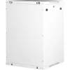 Rack szekrény, fali, 19", 18U, lapraszerelt, LANDE "PROlineB", szürke