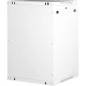   Rack szekrény, fali, 19", 18U, lapraszerelt, LANDE "PROlineB", szürke