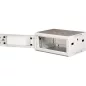  Rack szekrény, fali, 19", 4U, lapraszerelt, LANDE "PROlineB", szürke