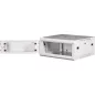   Rack szekrény, fali, 19", 4U, lapraszerelt, LANDE "PROlineB", szürke