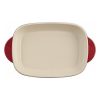 Sütőtál, téglalap, 38,6x23x6,6, 2,35L, RESTO "Fornax 96113", piros