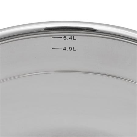 Főzőedény / lábas, fedővel, 24 cm, 6,2 liter, RESTO "Rigel 92105"