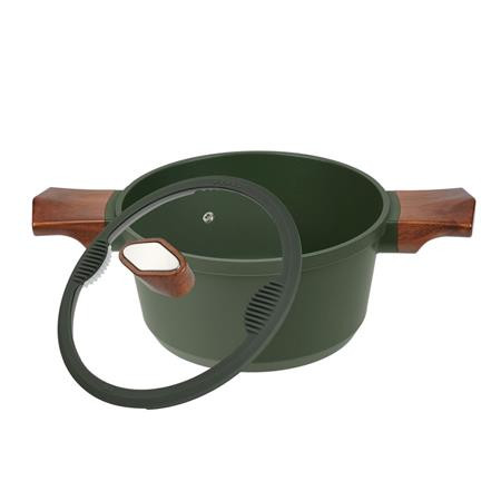 Főzőedény / lábas, fedővel, 20 cm, 2,6L, RESTO "SADR 93701"