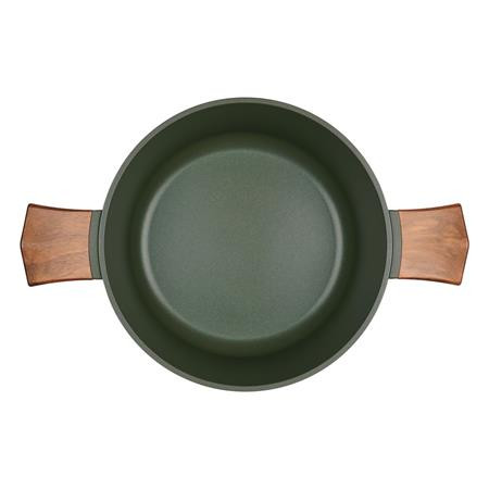 Főzőedény / lábas, fedővel, 24 cm, 4,6L, RESTO "SADR 93703"