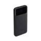Power bank, beépített kábellel, 10.000mAh, RIVACASE "VA2211", fekete
