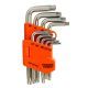 Torx kulcs készlet, 9 darabos, FISCHER DAREX