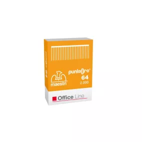 Tűzőkapocs, 6/4, PRIMULA “Punto Oro 64”, arany