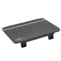   Notebook állvány, hűtőventilátorral, 15,6", RIVACASE "5555", ezüst