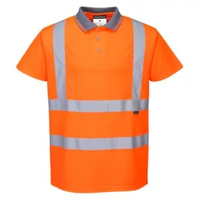 Jól láthatósági rövid ujjú pólóing, RIS