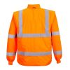 Hi-Vis légáteresztő az 7-in-1 közlekedési kabát