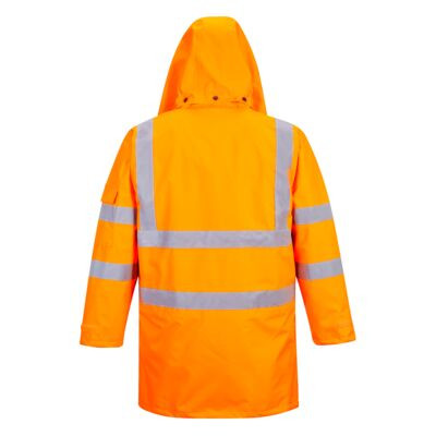 Hi-Vis légáteresztő az 7-in-1 közlekedési kabát
