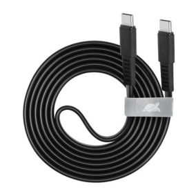   USB kábel, USB-C - USB-C, 1,2 m, RIVACASE "PS6005", fekete