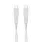   USB kábel, USB-C - USB-C, 1,2 m, RIVACASE "PS6005", fehér