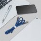   USB kábel, USB-C - USB-C, 1,2 m, RIVACASE "PS6105", kék