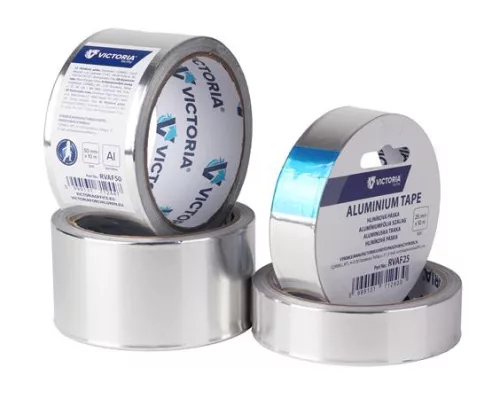 Alumíniumfólia szalag, 50 mm x 10 m, VICTORIA FACILITY