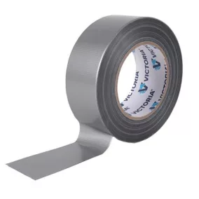   Ragasztószalag, 48mm x 50m,  szálerősített, szupererős, VICTORIA FACILITY, ezüst