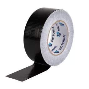   Ragasztószalag, 48mm x 50m,  szálerősített, szupererős, VICTORIA FACILITY, fekete