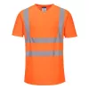 Hi-Vis pamut póló pamut hálós betétes póló S/S