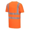 Hi-Vis pamut póló pamut hálós betétes póló S/S
