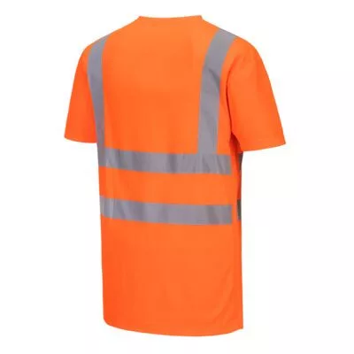 Hi-Vis pamut póló pamut hálós betétes póló S/S