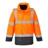 Hi-Vis 4 az 1-ben Contrast Traffic kabát
