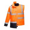 Hi-Vis 4 az 1-ben Contrast Traffic kabát