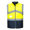 Hi-Vis kéttónusúkabát - kifordítható