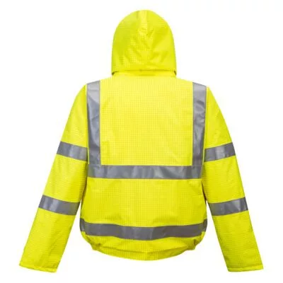 Bizflame Rain Hi-Vis Antistatic FR bomber kabát