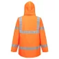 Bizflame Rain Hi-Vis antisztatikus FR kabát