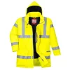 Bizflame Rain Hi-Vis antisztatikus FR kabát