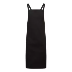 Hátul keresztben megkötött kötény