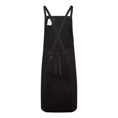 Hátul keresztben megkötött kötény