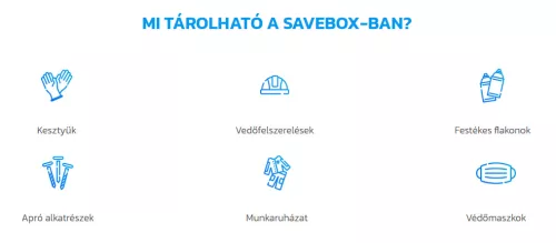 SaveBox – moduláris rekeszes automata értékes eszközökhöz