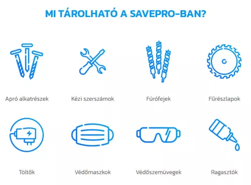 SavePro – nagy kapacitású spirálos kiadóautomata, 24/7 hozzáféréssel, költségkontrollal