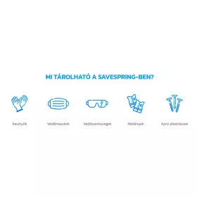   SaveSpring – 3-az-1-ben automata kiadásra, kölcsönzésre és visszavételre