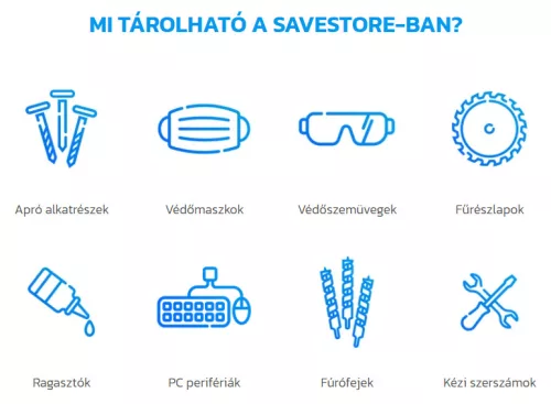 SaveStore – helyszíni miniraktár