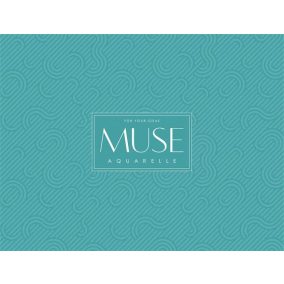   Vázlatfüzet, akvarell, A4+, 300 g, 15 lap, SHKOLYARYK "Aquarelle Muse"