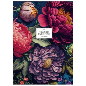   Füzet, tűzött, A5, vonalas, 48 lap, SHKOLYARYK "Tropic Paradise", vegyes