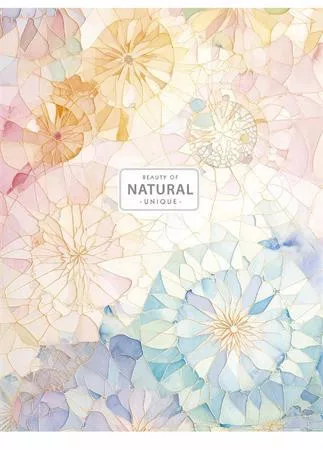 Füzet, tűzött, A5, vonalas, 48 lap, SHKOLYARYK "Natural", vegyes