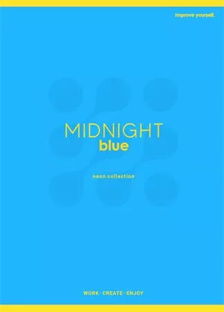 Füzet, tűzött, A5, kockás, 60 lap, SHKOLYARYK "Neon", vegyes