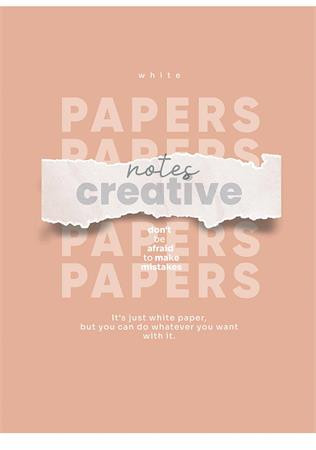 Füzet, tűzött, A4, kockás, 80 lap, SHKOLYARYK "Notes Creative", vegyes