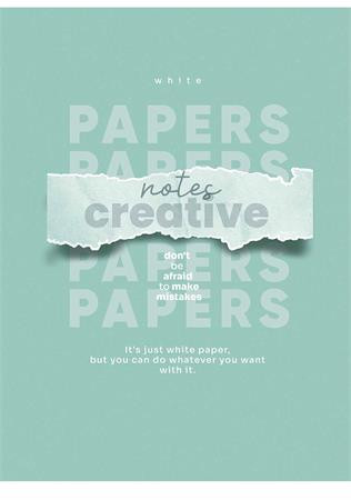 Füzet, tűzött, A4, vonalas, 80 lap, SHKOLYARYK "Notes Creative", vegyes