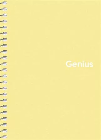 Spirálfüzet, A6, kockás, 80 lap, PP borító, SHKOLYARYK "Genius Pastel", vegyes