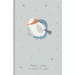   Jegyzetfüzet, A6, kockás, 80 lap, SHKOLYARYK "Reason to smile", vegyes