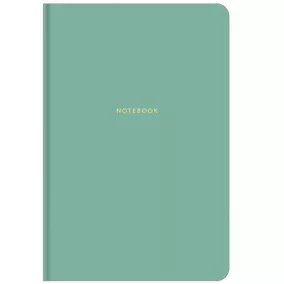   Jegyzetfüzet, B5, kockás, 80 lap, keményfedeles, SHKOLYARYK, türkíz