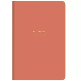   Jegyzetfüzet, B5, kockás, 80 lap, keményfedeles, SHKOLYARYK, narancs