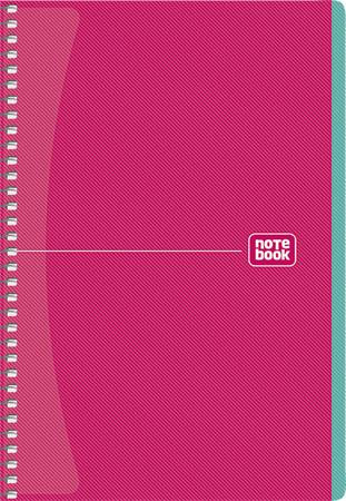 Spirálfüzet, A5, kockás, 80 lap, SHKOLYARYK "Notebook", vegyes